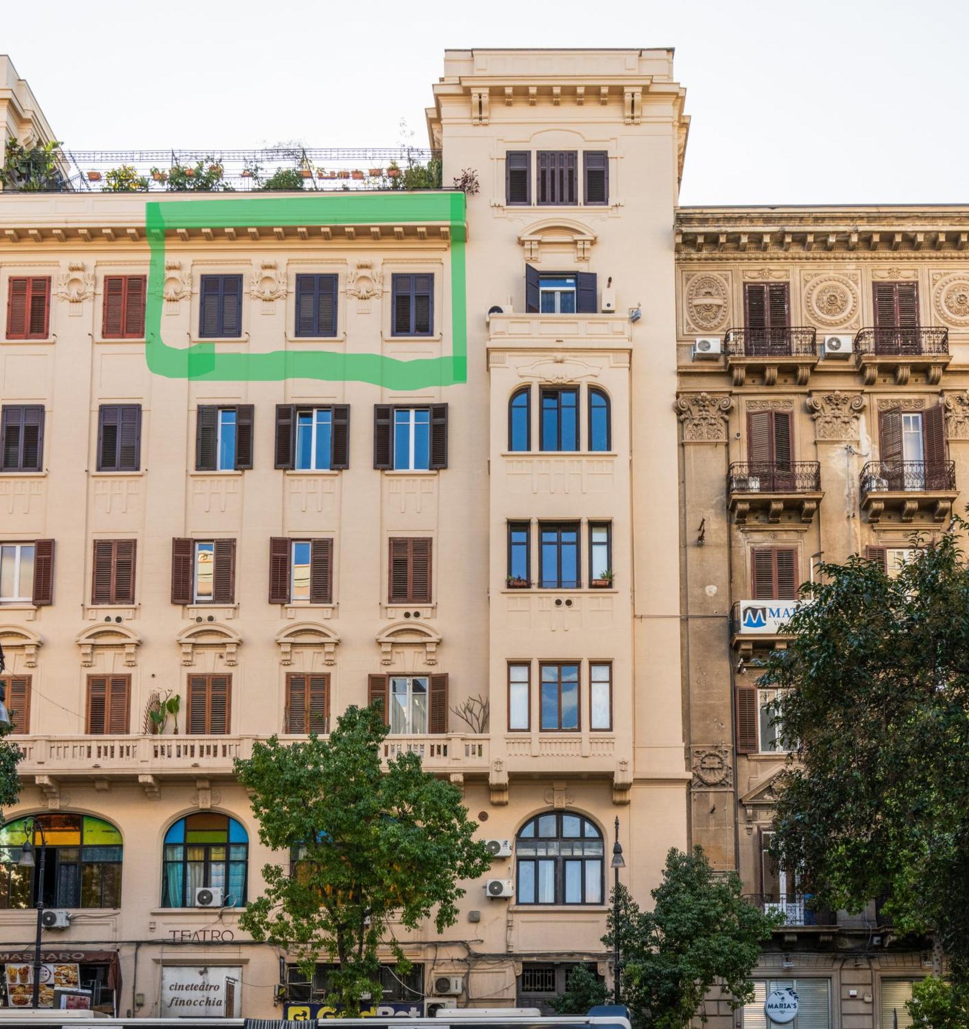 Ai Quattro Canti Di Citta Palermo Exterior foto